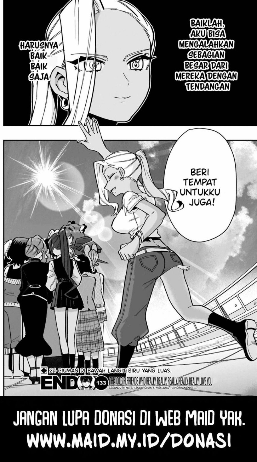 Kimi no Koto ga Dai Dai Dai Dai Daisuki na 100-ri no Kanojo chapter 133